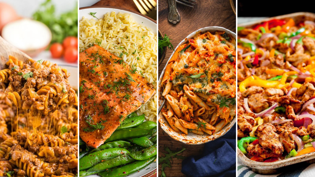 30+ Easy Weeknight Dinner Ideas (Quick, Family-Friendly Meals for Busy&nbsp;Nights)
