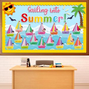 sailing themed bulletin board decorations classroom transition display