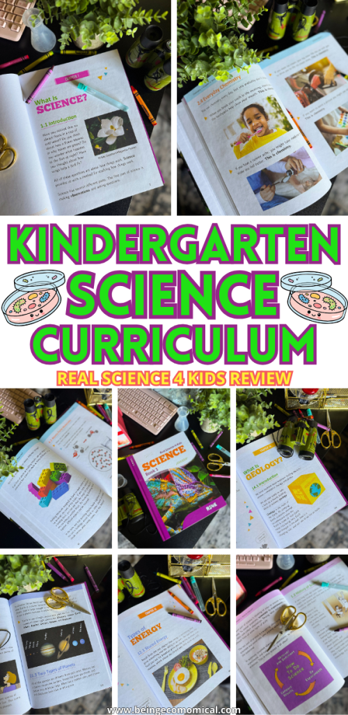 Real Science-4-Kids Book 1 review featuring an open-and-go elementary homeschool science curriculum.