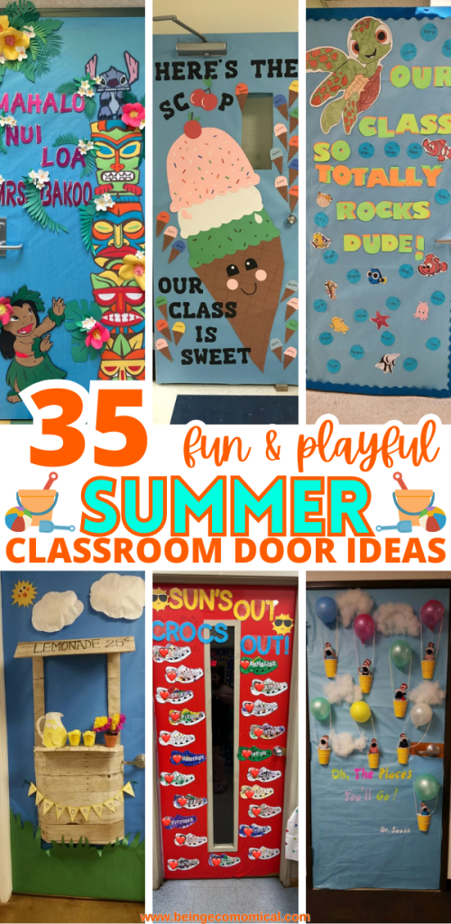 SUMMER CLASSROOM DOOR IDEAS TO TRY THIS YEAR