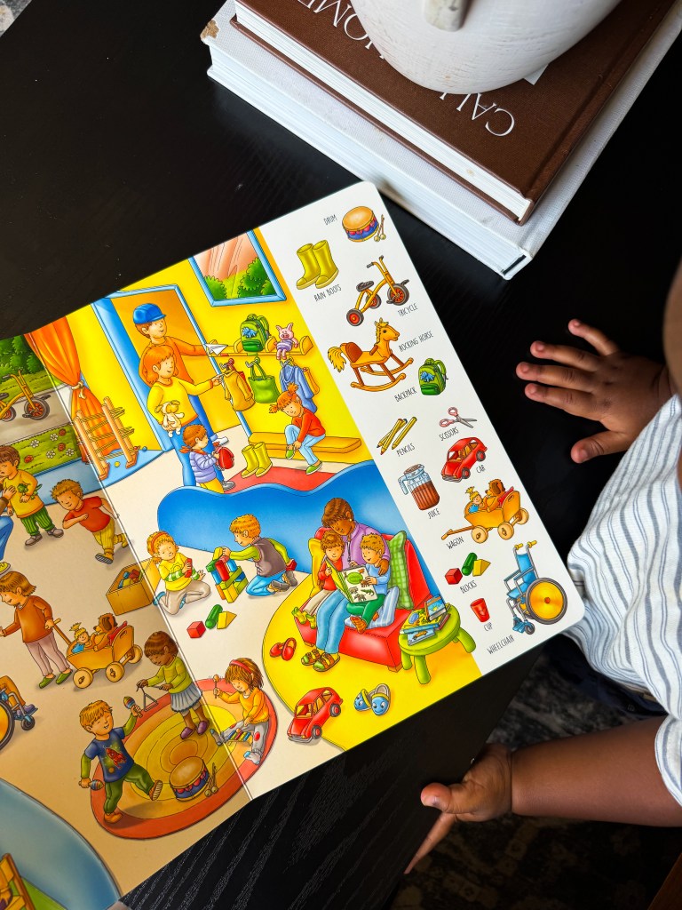 Picture vocabulary book for preschool and kindergarten homeschool
