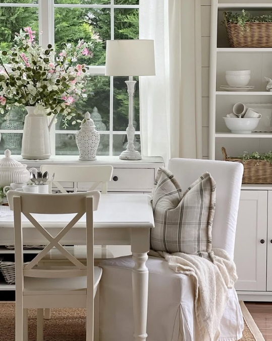 spring home decor | spring decorating ideas | seasonal home decor | spring decor inspiration | light and airy home decor | spring centerpiece ideas | Easter home decor | farmhouse spring decor | rustic spring decor | vintage spring decor | cozy spring living room | spring entryway decor | spring floral arrangement | pastel home accents | cottagecore spring style | spring tablescape ideas | spring vignette styling | fresh flower home display | DIY spring decor | budget-friendly spring decorating