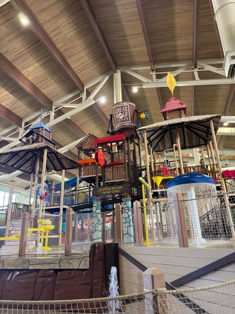 Fort Mackenzie at Great Wolf Lodge indoor waterpark at Grapevine, Texas