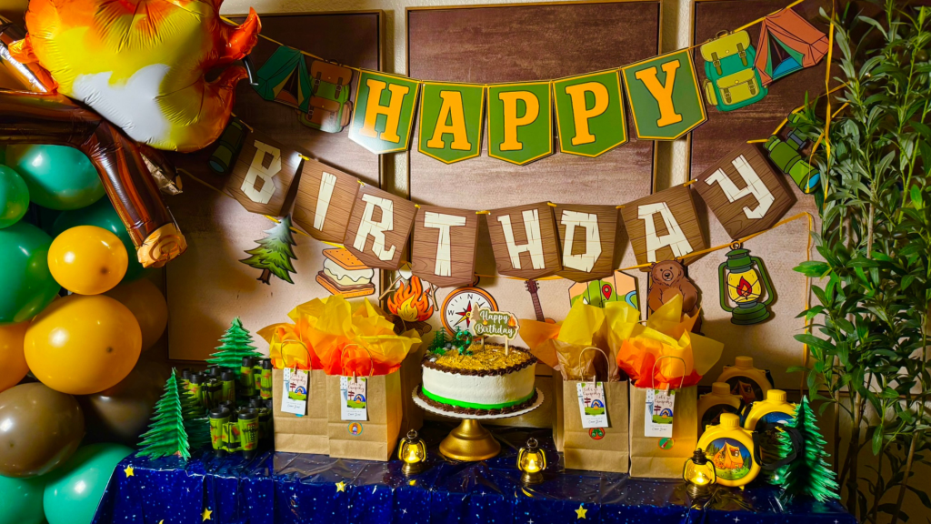 Camping Themed Birthday Party Ideas for&nbsp;Kids