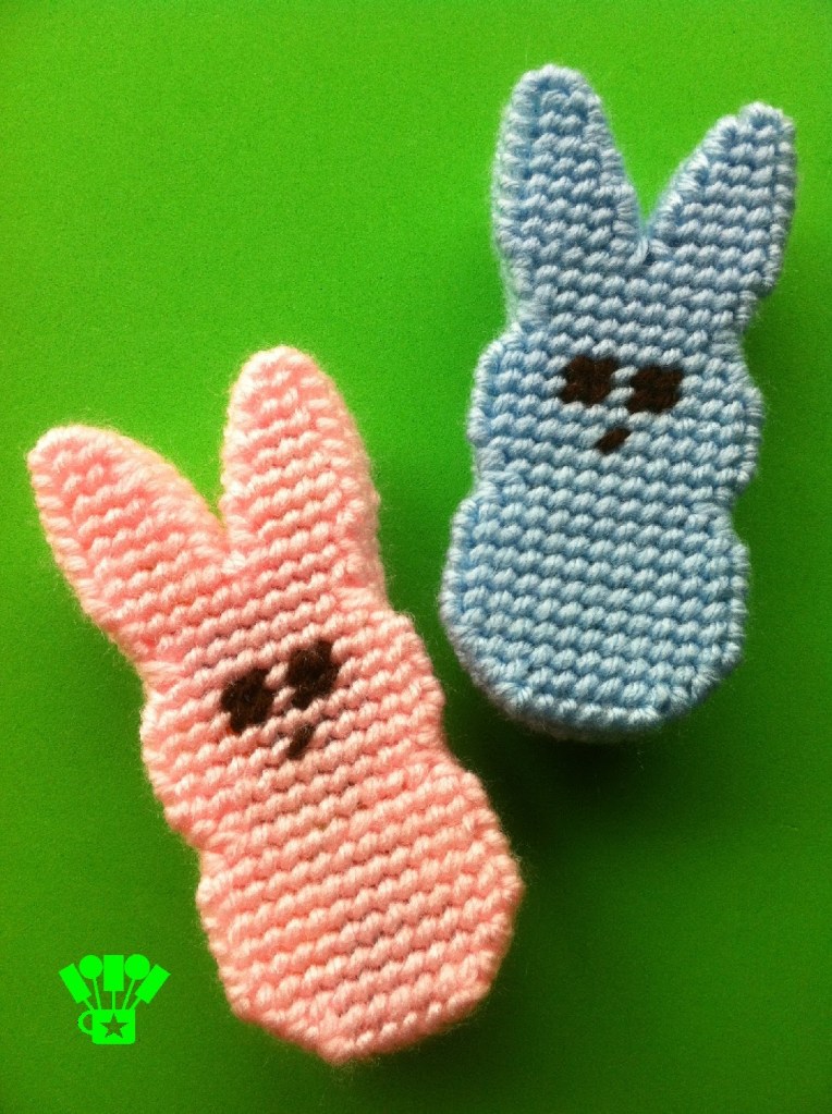 crochet easter bunny craft for kids simple yarn bunny diy